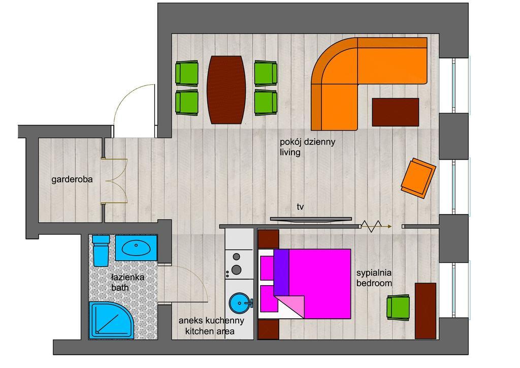 Apartamenty Katarynka Stary Rynek بيدغوستيا الغرفة الصورة